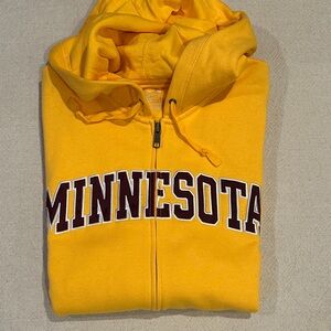 Nike U of M Gold and Maroon Hoodie XL